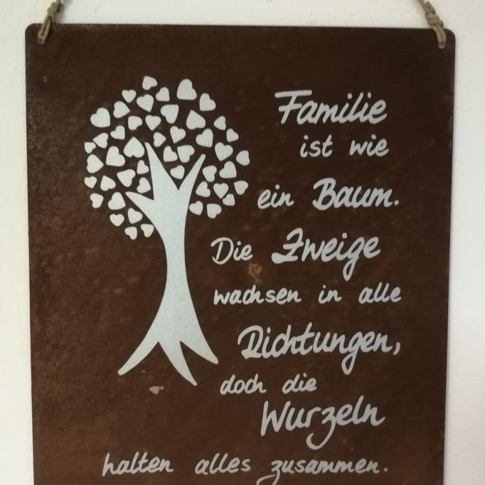 Deko Familie - Baum